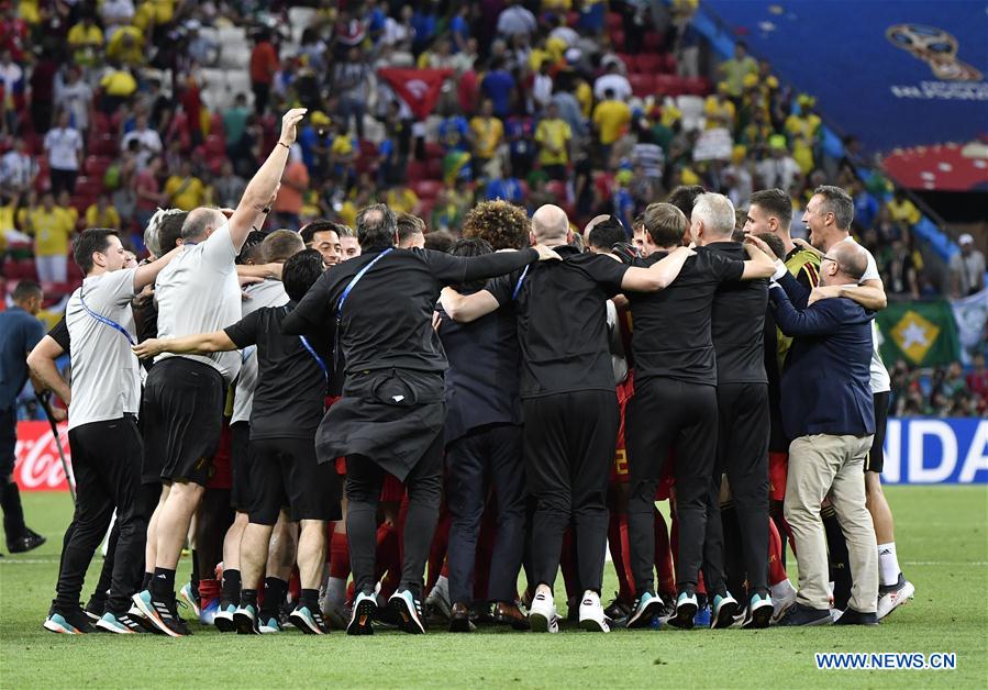 (SP)RUSSIA-KAZAN-2018 WORLD CUP-QUARTERFINAL-BRAZIL VS BELGIUM