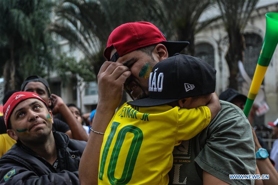 (SP)BRAZIL-SAO PAULO-WORLD CUP-FANS