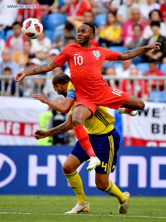 (SP)RUSSIA-SAMARA-2018 WORLD CUP-QUARTERFINAL-SWEDEN VS ENGLAND