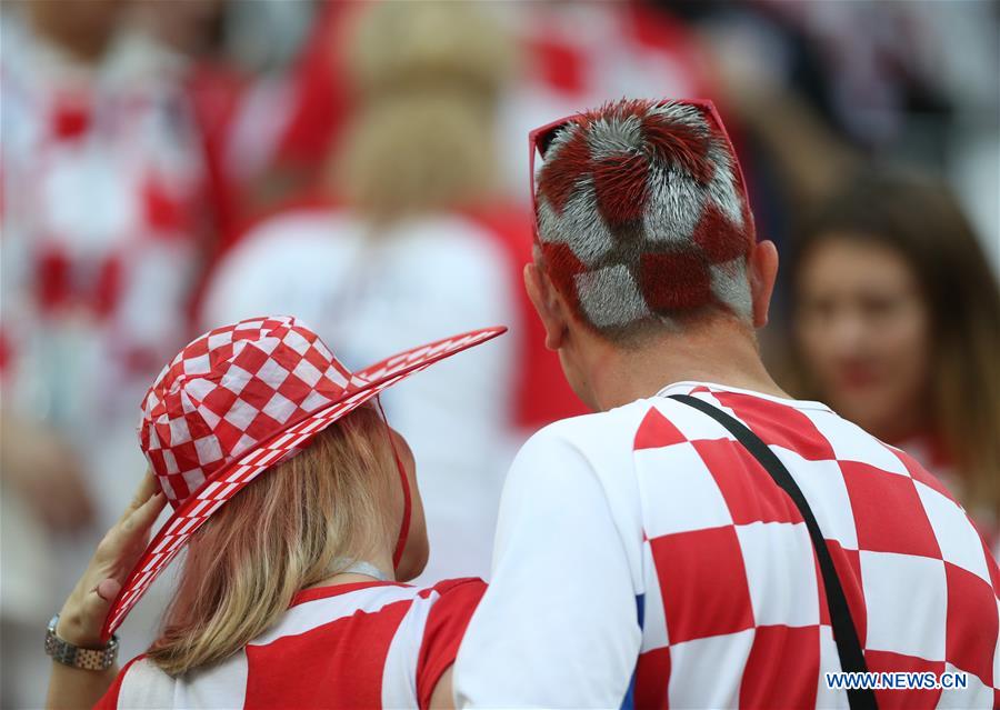 (SP)RUSSIA-MOSCOW-2018 WORLD CUP-SEMIFINAL-ENGLAND VS CROATIA