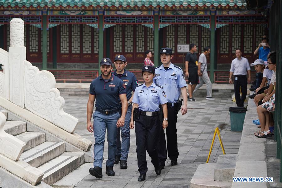 CHINA-ITALY-POLICE-JOINT PATROL (CN)