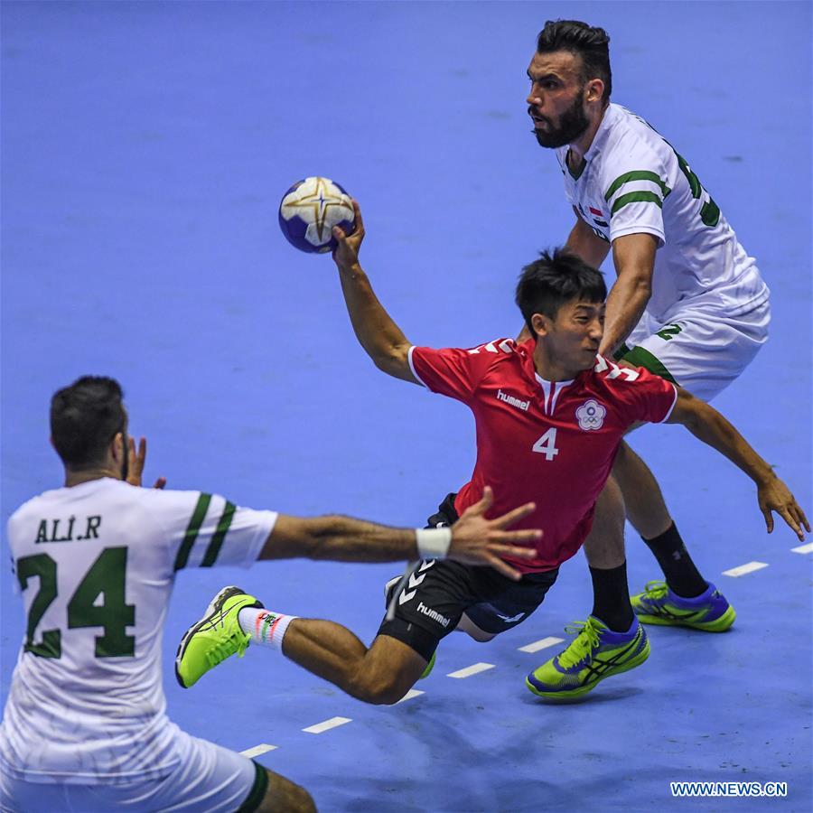 (SP)INDONESIA-JAKARTA-ASIAN GAMES-HANDBALL-CHINESE TAIPEI VS IRAQ