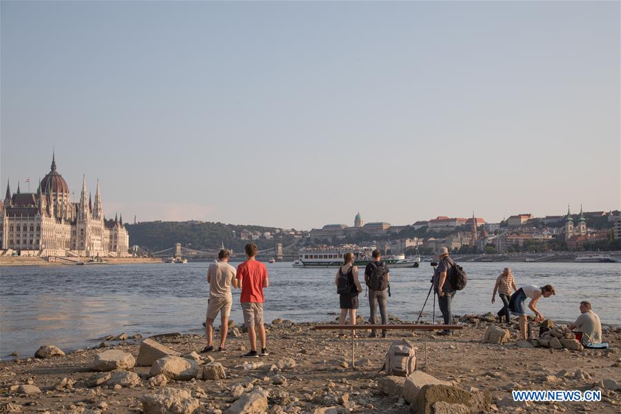 HUNGARY-BUDAPEST-RIVER DANUBE-LOW WATER LEVEL