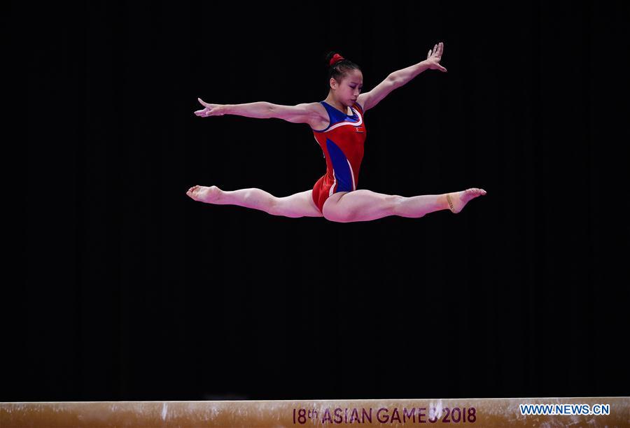 (SP)INDONESIA-JAKARTA-ASIAN GAMES-ARTISTIC GYMNASTICS