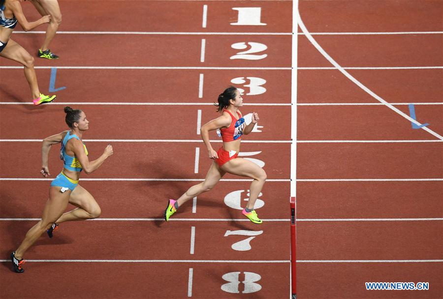 (SP)INDONESIA-JAKARTA-ASIAN GAMES-ATHLETICS-WOMEN'S 100M QUALIFICATION