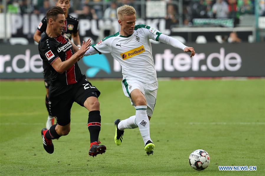 (SP)GERMANY-MONCHENGLADBACH-SOCCER-BUNDESLIGA-MONCHENGLADBACH VS LEVERKUSEN