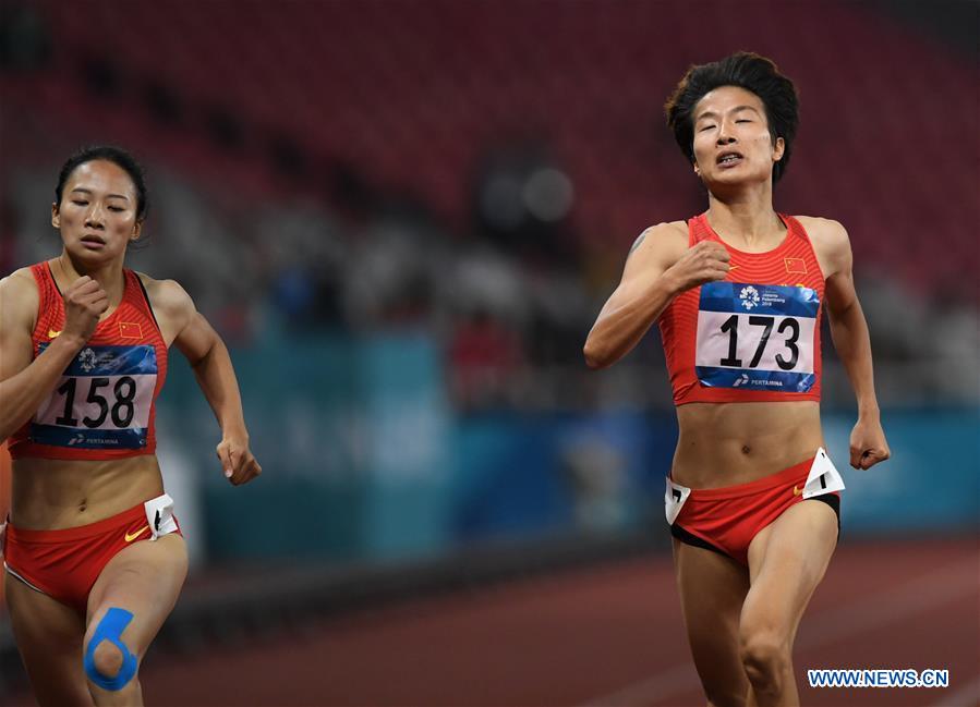 (SP)INDONESIA-JAKARTA-ASIAN GAMES-ATHLETICS-WOMEN'S 400M FINAL