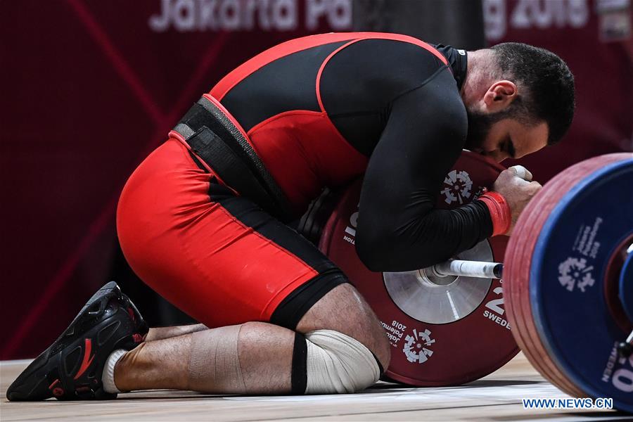 (SP)INDONESIA-JAKARTA-ASIAN GAMES-WEIGHTLIFTING