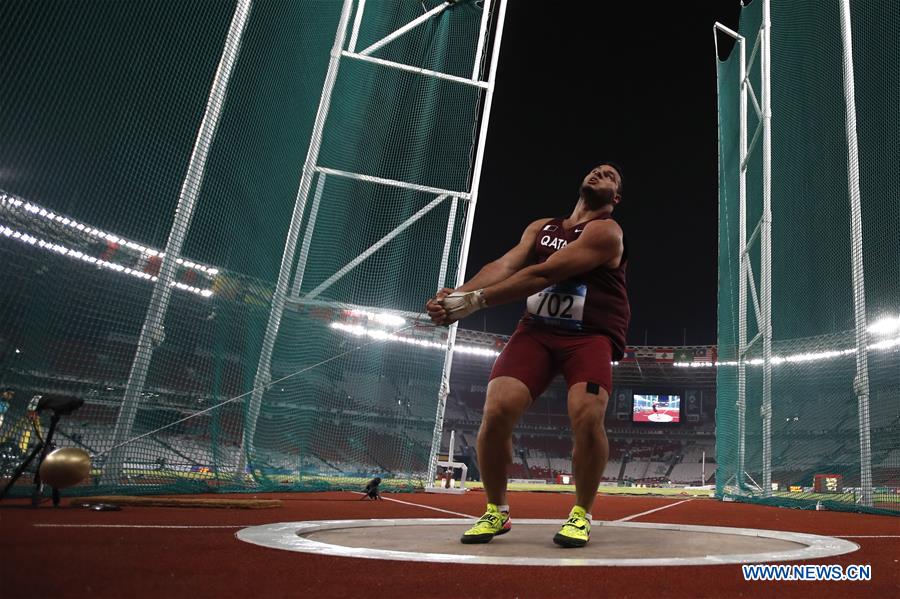 (SP)INDONESIA-JAKARTA-ASIAN GAMES-ATHLETICS-MEN'S HAMMER THROW