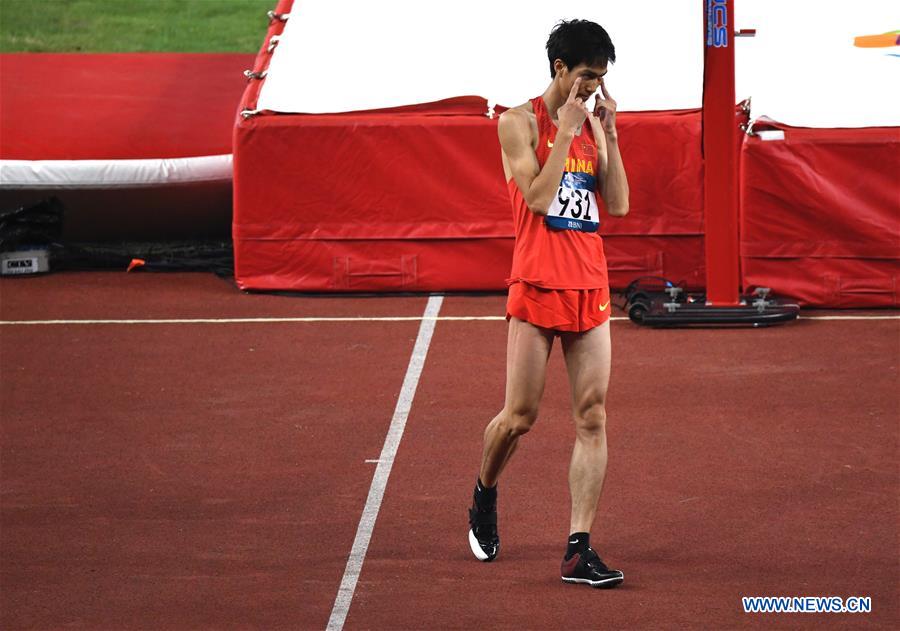 (SP)INDONESIA-JAKARTA-ASIAN GAMES-ATHLETICS-MEN'S HIGH JUMP