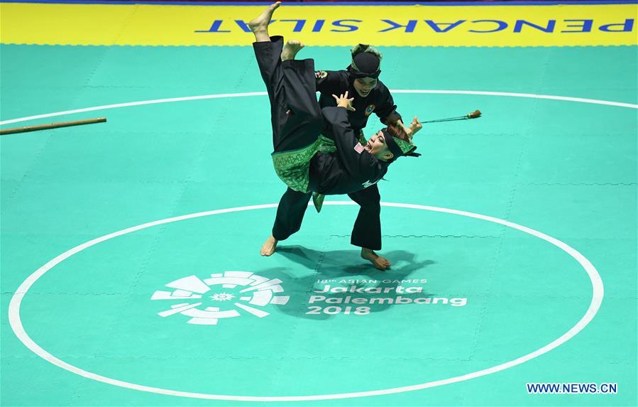 (SP)INDONESIA-JAKARTA-ASIAN GAMES-PENCAK SILAT