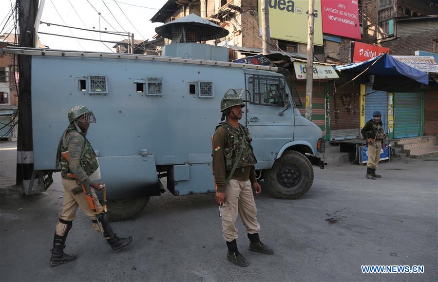 INDIAN-CONTROLLED KASHMIR-SRINAGAR-SHUTDOWN-RESTRICTIONS