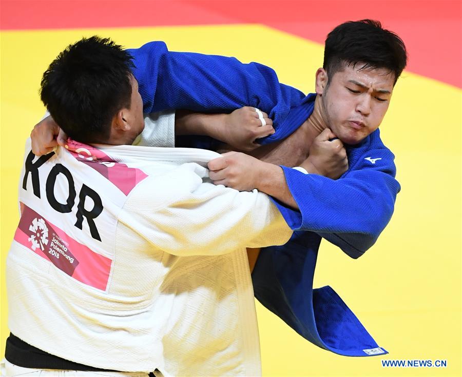 (SP)INDONESIA-JAKARTA-ASIAN GAMES-JUDO-MEN'S -100KG