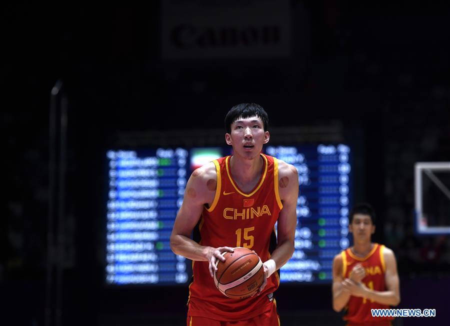 (SP)INDONESIA-JAKARTA-ASIAN GAMES-MEN'S BASKETBALL FINAL-CHINA VS IRAN