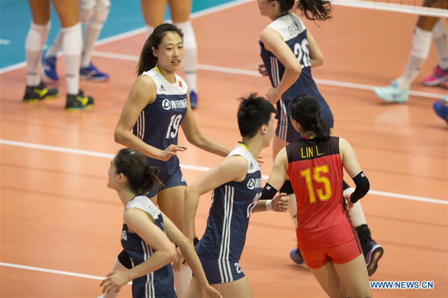 (SP)SWITZERLAND-MONTREUX-VOLLEYBALL-CHINA VS ITALY