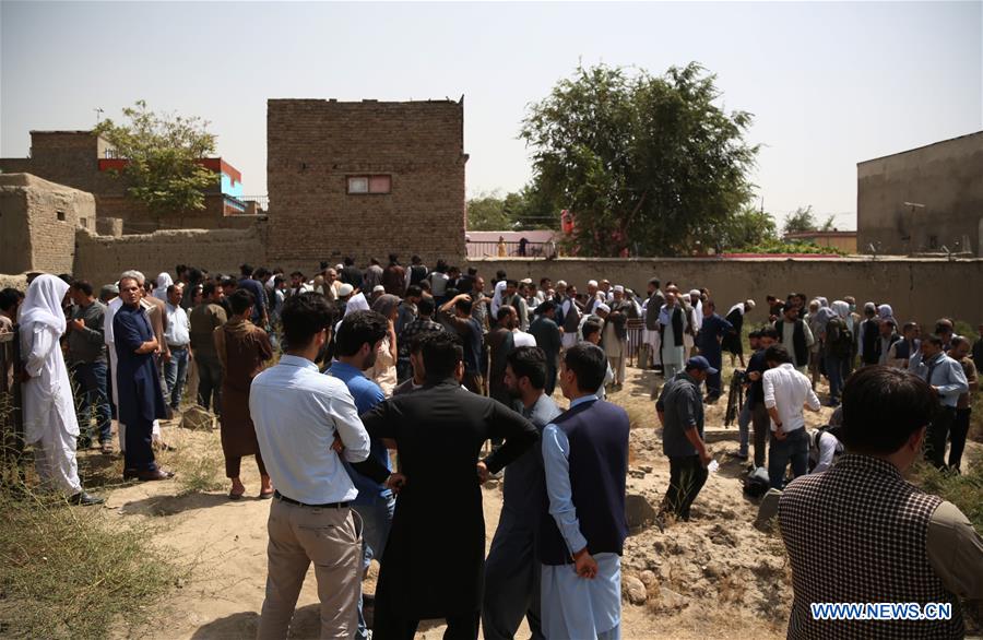 AFGHANISTAN-KABUL-FUNERAL-SUICIDE ATTACK