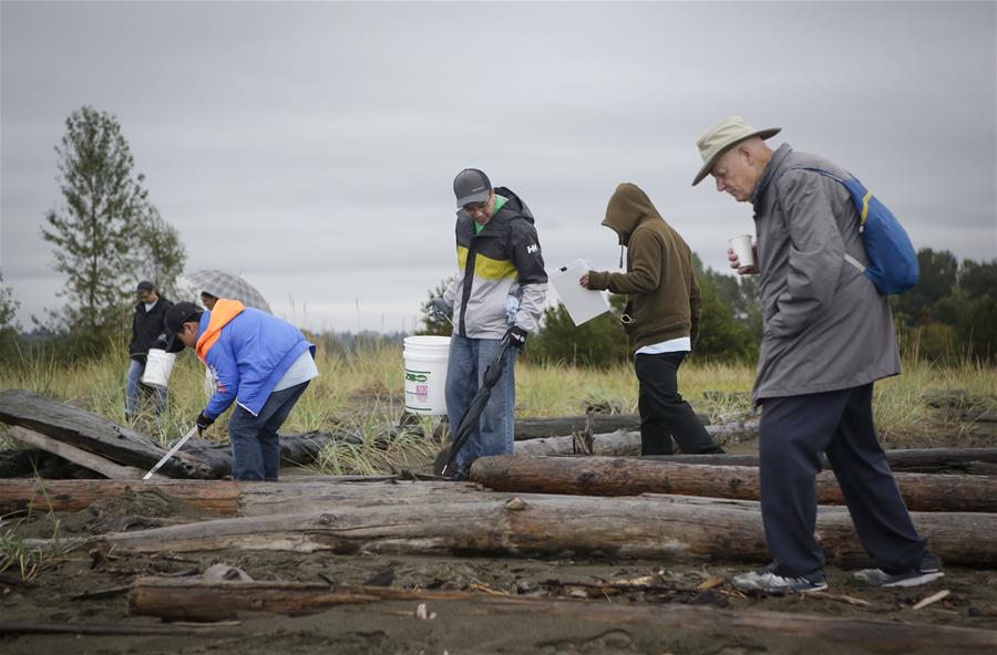 CANADA-RICHMOND-SHORELINE CLEANUP