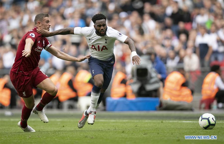 (SP)BRITAIN-LONDON-FOOTBALL-PREMIER LEAGUE-HOTSPUR VS LIVERPOOL