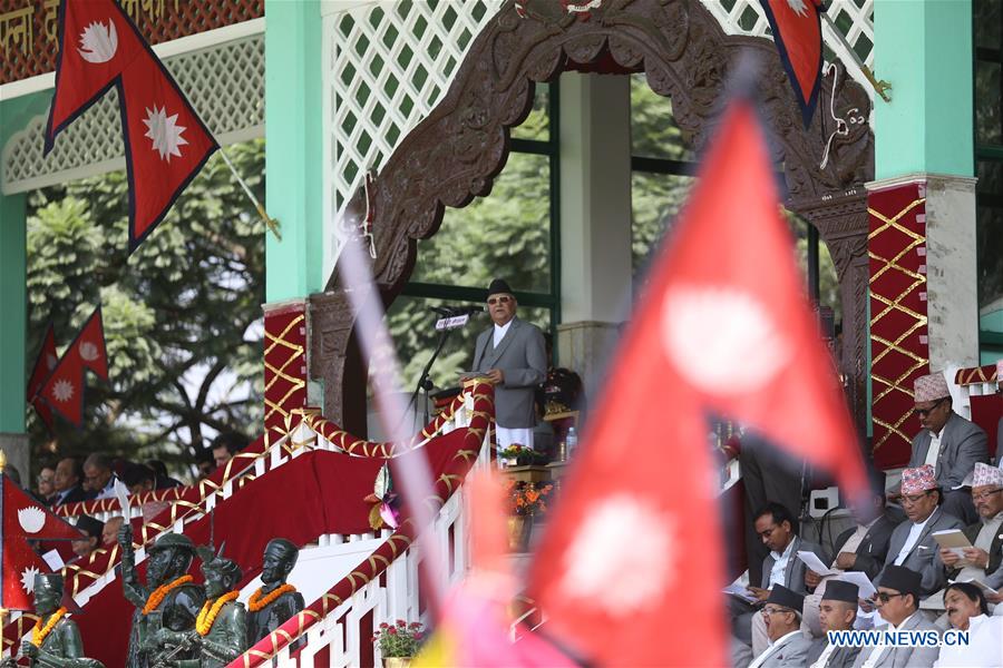 NEPAL-KATHMANDU-CONSTITUTION DAY-CELEBRATION