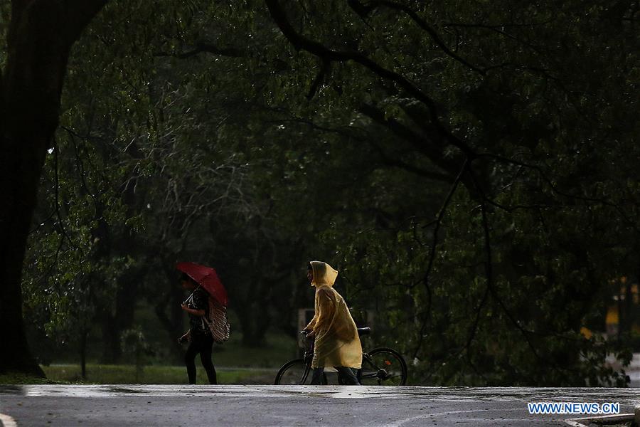 PHILIPPINES-QUEZON CITY-RAIN