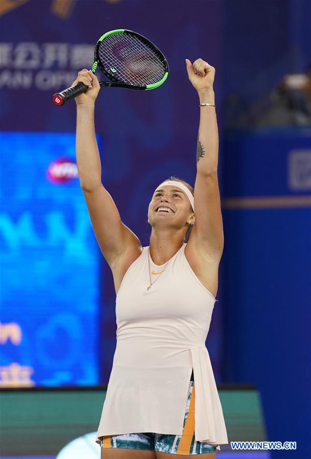 (SP)CHINA-WUHAN-TENNIS-WTA-WUHAN OPEN-SINGLES-FINAL(CN)