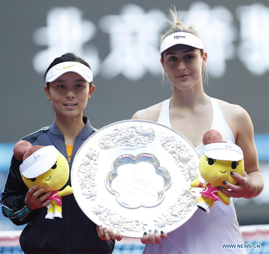 (SP)CHINA-BEIJING-TENNIS-CHINA OPEN-WOMEN'S DOUBLES(CN)