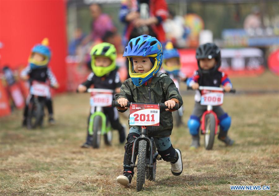 #CHINA-HEBEI-GU'AN-CHILDREN-PUSH BIKE CONTEST (CN)