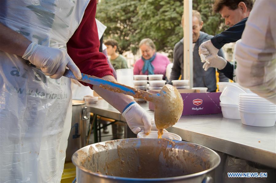 HUNGARY-BUDAPEST-WORLD FOOD DAY-SOUP KITCHEN-CHARITY