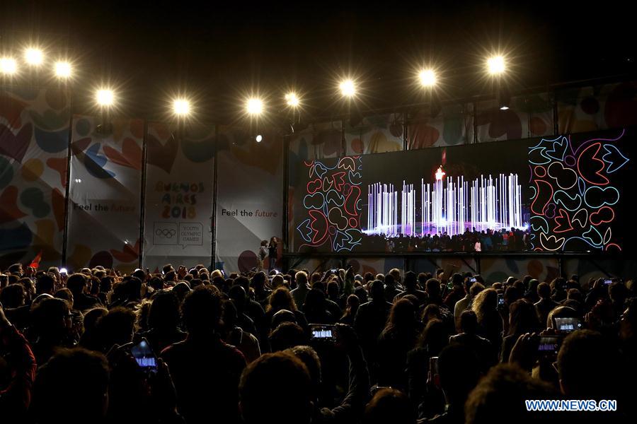 (SP)ARGENTINA-BUENOS AIRES-SUMMER YOUTH OLYMPIC GAMES-CLOSING CEREMONY