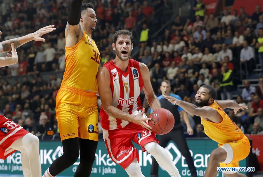 (SP)SERBIA-BELGRADE-BASKETBALL-EUROCUP-CRVENA ZVEZDA VS GALATASARAY