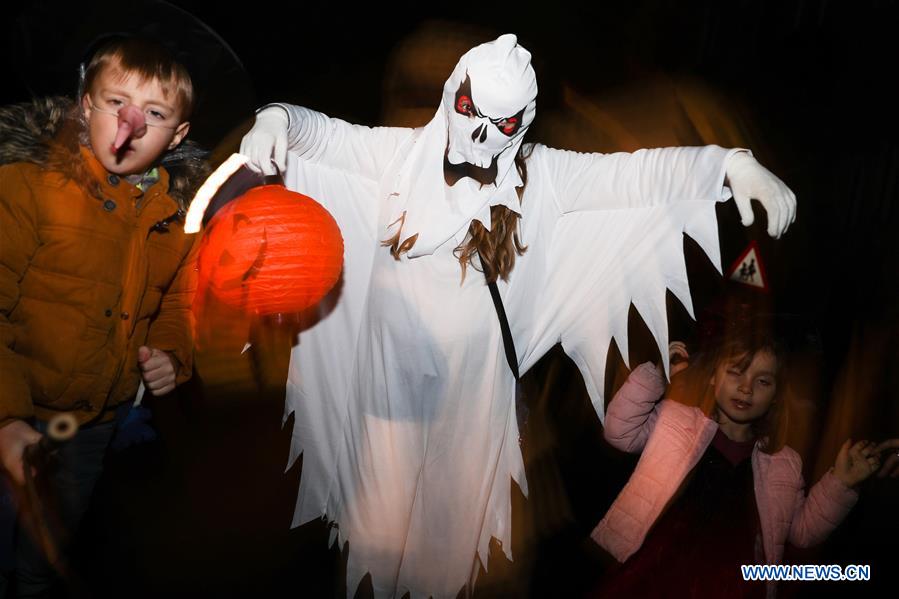 BELGIUM-BRUSSELS-HALLOWEEN-PARADE