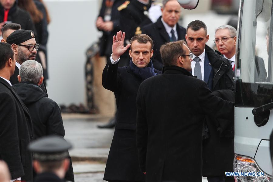 FRANCE-PARIS-WWI-COMMEMORATION