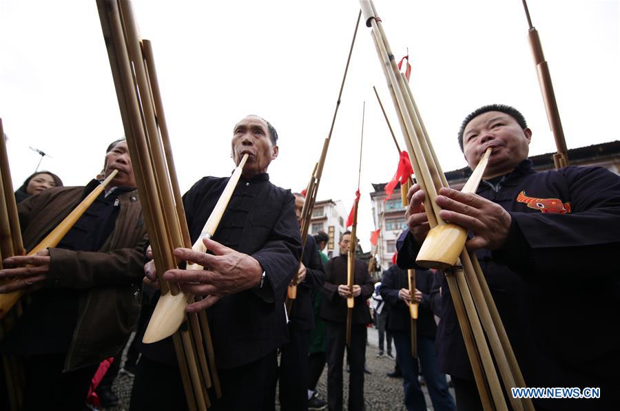 #CHINA-GUIZHOU-MIAO ETHNIC GROUP-NEW YEAR-CELEBRATION (CN) 