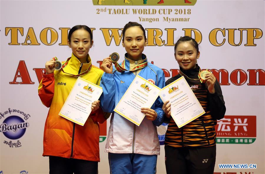 (SP)MYANMAR-YANGON-2ND TAOLU WORLD CUP 2018