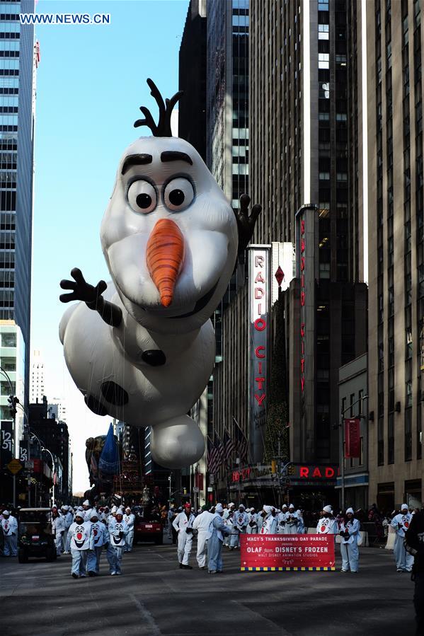 U.S.-NEW YORK-THANKSGIVING DAY PARADE