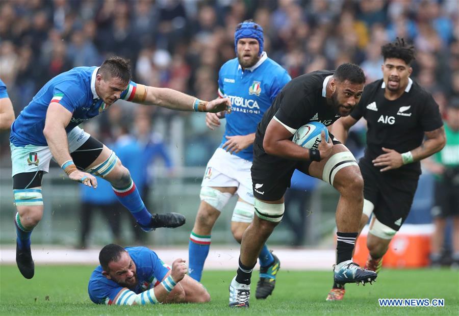 (SP)ITALY-ROME-RUGBY-ITALY VS NEW ZEALAND