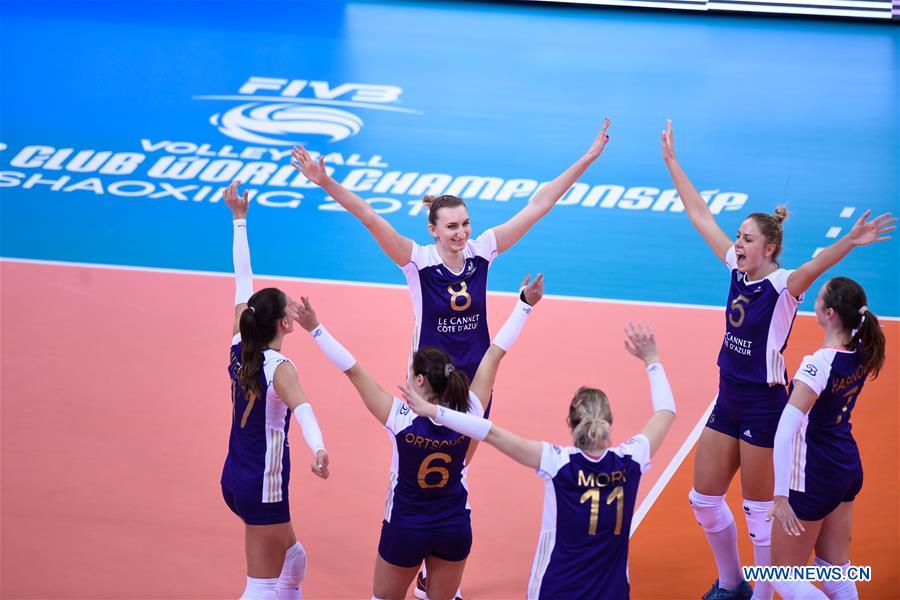 (SP)CHINA-SHAOXING-VOLLEYBALL-FIVB-WOMEN'S CLUB WORLD CHAMPIONSHIP