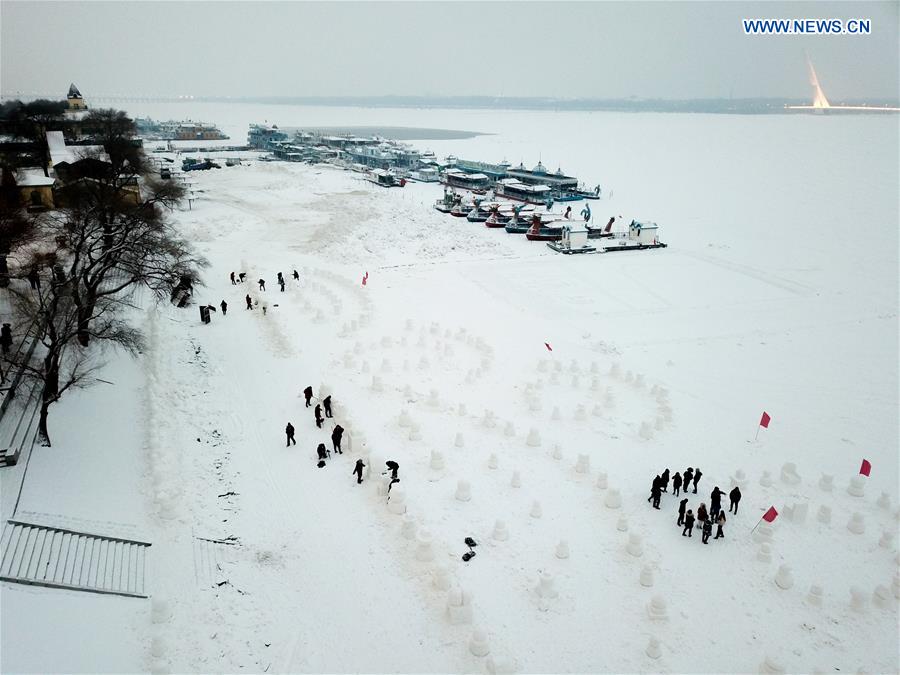 CHINA-HEILONGJIANG-HARBIN-2019-SNOWMEN (CN)