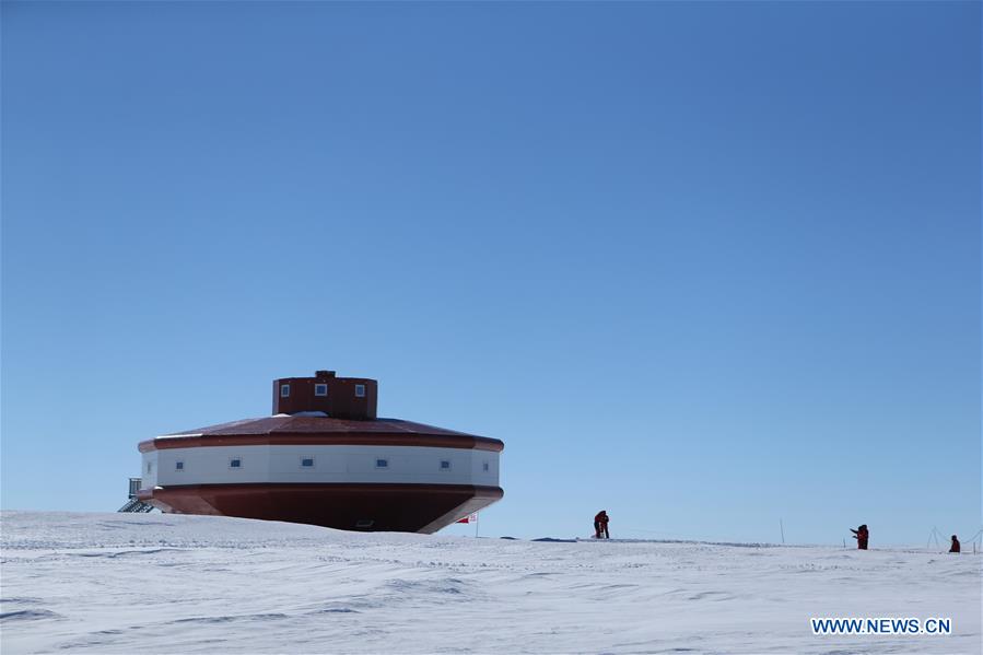 ANTARCTICA-CHINA-INLAND EXPEDITION-TAISHAN STATION