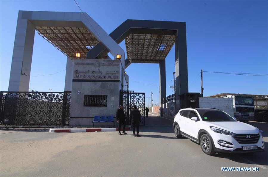 MIDEAST-GAZA-RAFAH BORDER CROSSING