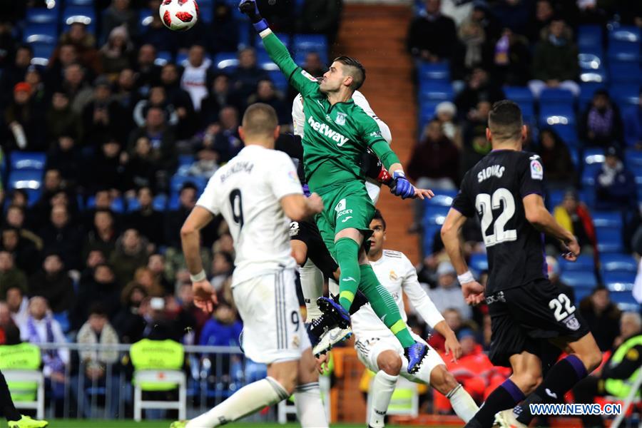 (SP)SPAIN-MADRID-SOCCER-SPANISH KING'S CUP-REAL MADRID VS LEGANES