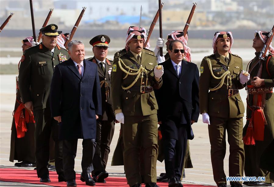 JORDAN-AMMAN-EGYPT-PRESIDENT-VISIT