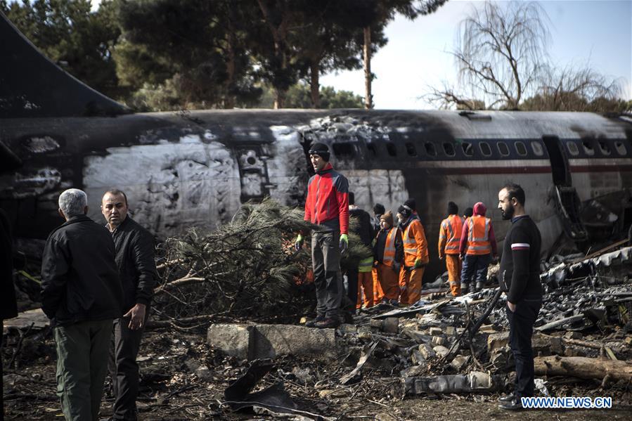 IRAN-KARAJ-PLANE CRASH