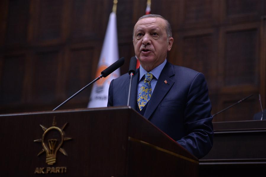 TURKEY-ANKARA-ERDOGAN-PARLIAMENT-SPEECH