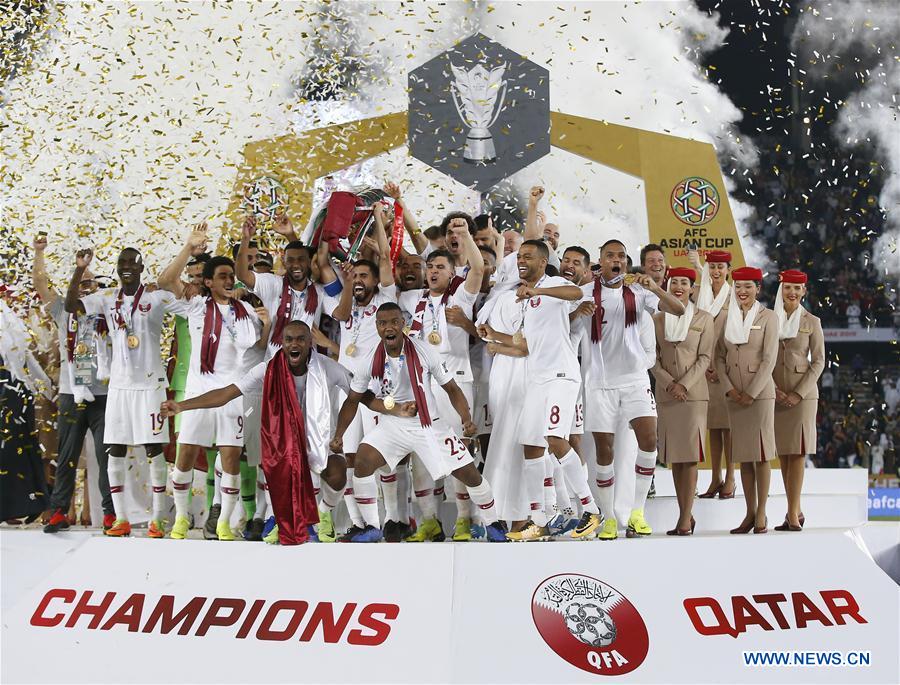 (SP)UAE-ABU DHABI-SOCCER-AFC ASIAN CUP 2019-FINAL-JPN VS QAT