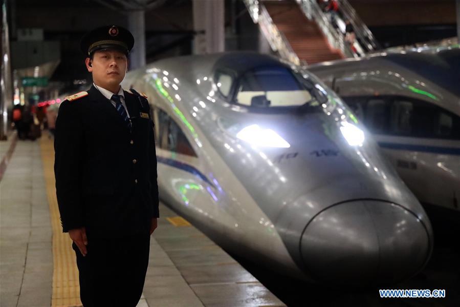 CHINA-SPRING FESTIVAL-TRAVEL RUSH-BULLET TRAIN (CN)