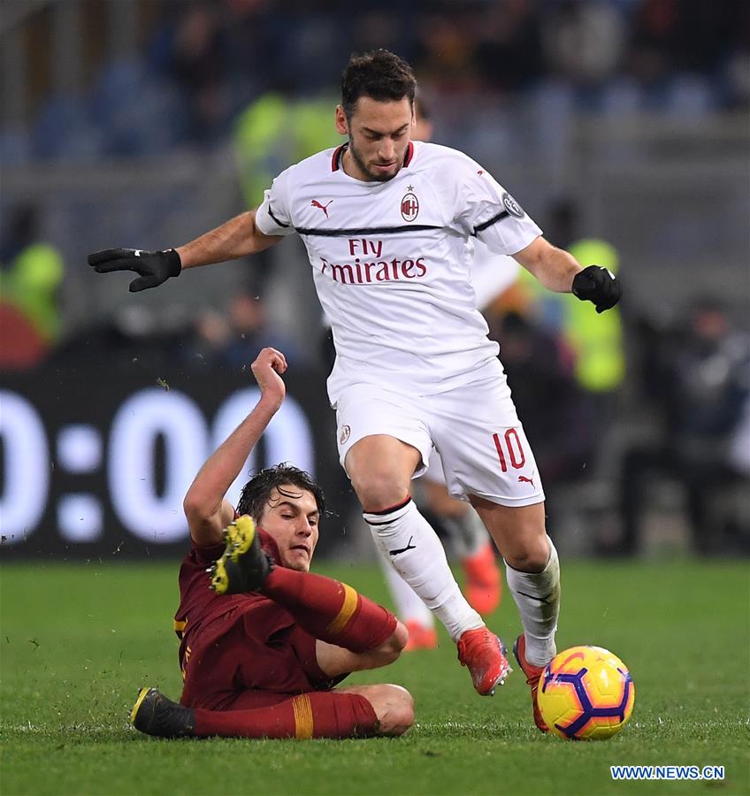 (SP)ITALY-MILAN-SOCCER-SERIE A-ROMA VS AC MILAN