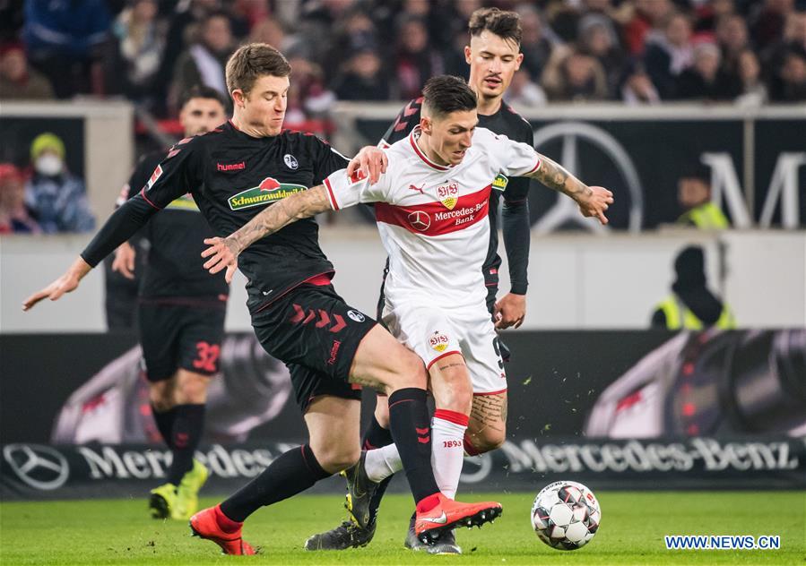 (SP)GERMANY-STUTTGART-SOCCER-BUNDESLIGA-STUTTGART VS FREIBURG