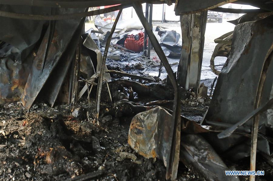 BRAZIL-RIO DE JANEIRO-FIRE