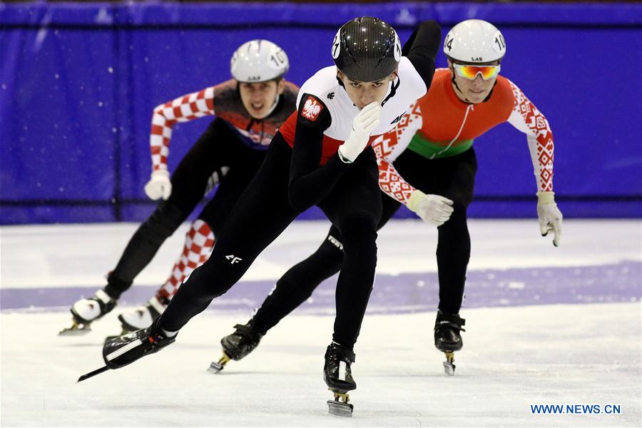 (SP)BOSNIA AND HERZEGOVINA-SARAJEVO-EUROPEAN YOUTH OLYMPIC FESTIVAL-SHORT TRACK SPEED SKATING